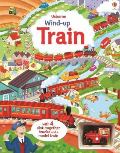 Fiona Watt Wind-up Train (Libro di cartone) Wind-up