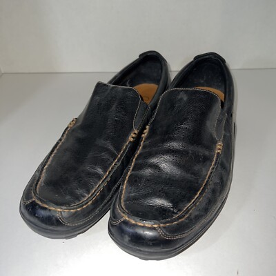 Cole Haan C03557 Tucker Venetian Men Black Driving Leather  display picture 2