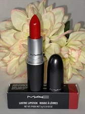 MAC Limited Edition Lustre Lipstick - 502 Cockney - NIB Authentic Fast/Free Ship