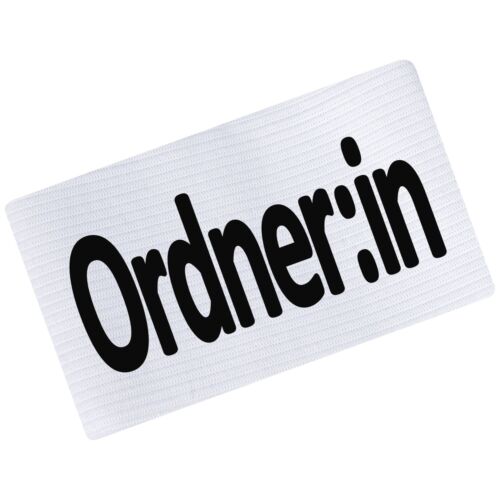 Armbinde Ordner:in Security viele Farben Armband NEU Sicherheit FanShirts4u - Bild 14 von 14
