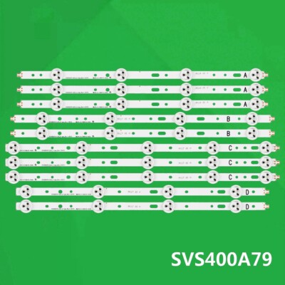 10Pcs LED Bars For ZCK606MH LTA400HM23 SVS400A79_4LED_A B C D SVS400A73