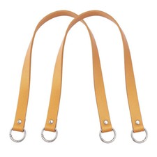 2pcs PU leather Shoulder Strap with Zinc Alloy Findings for bag Straps