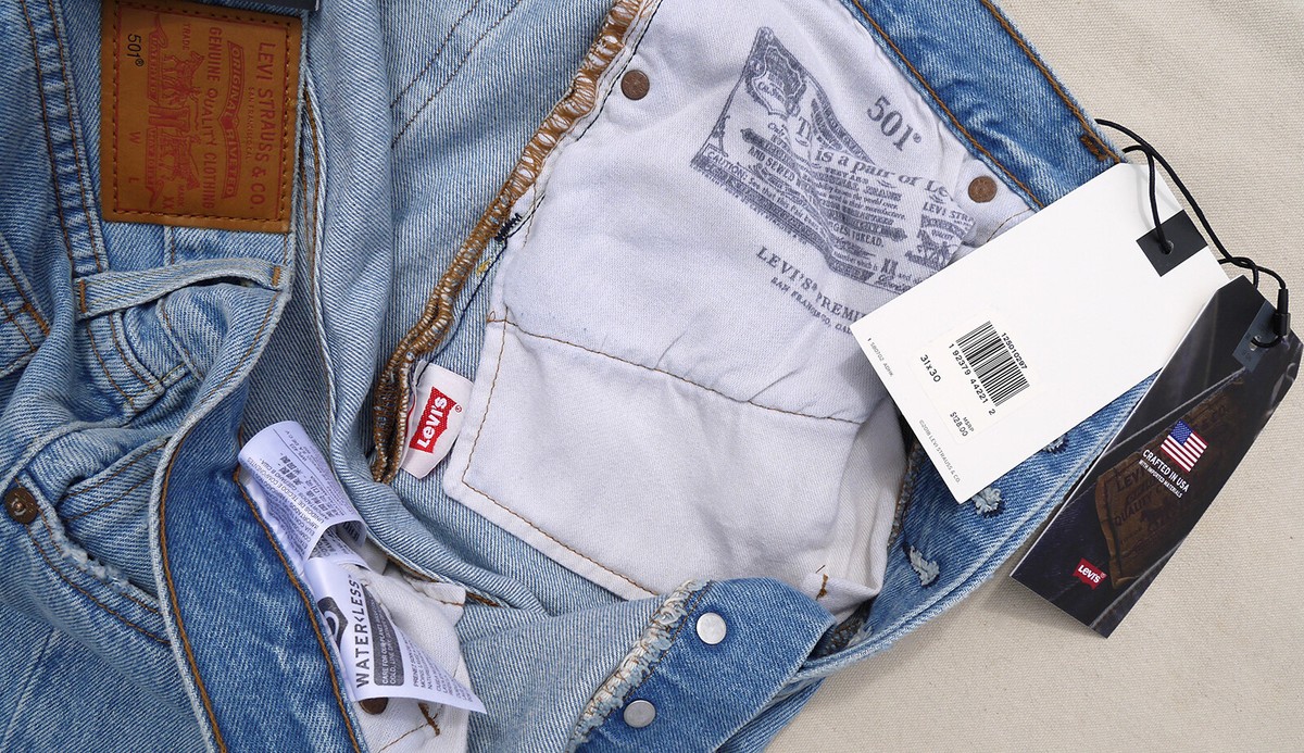 LEVIS 501 Premium Big E Original Women Jeans Crafted USA LEVIS 501 Premium Big E Original Women Jeans Crafted USA