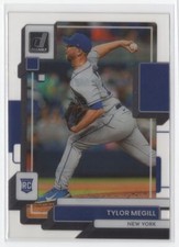 2022 DONRUSS CLEARLY BASEBALL Tylor Megill Rookie New York Mets #60 R27