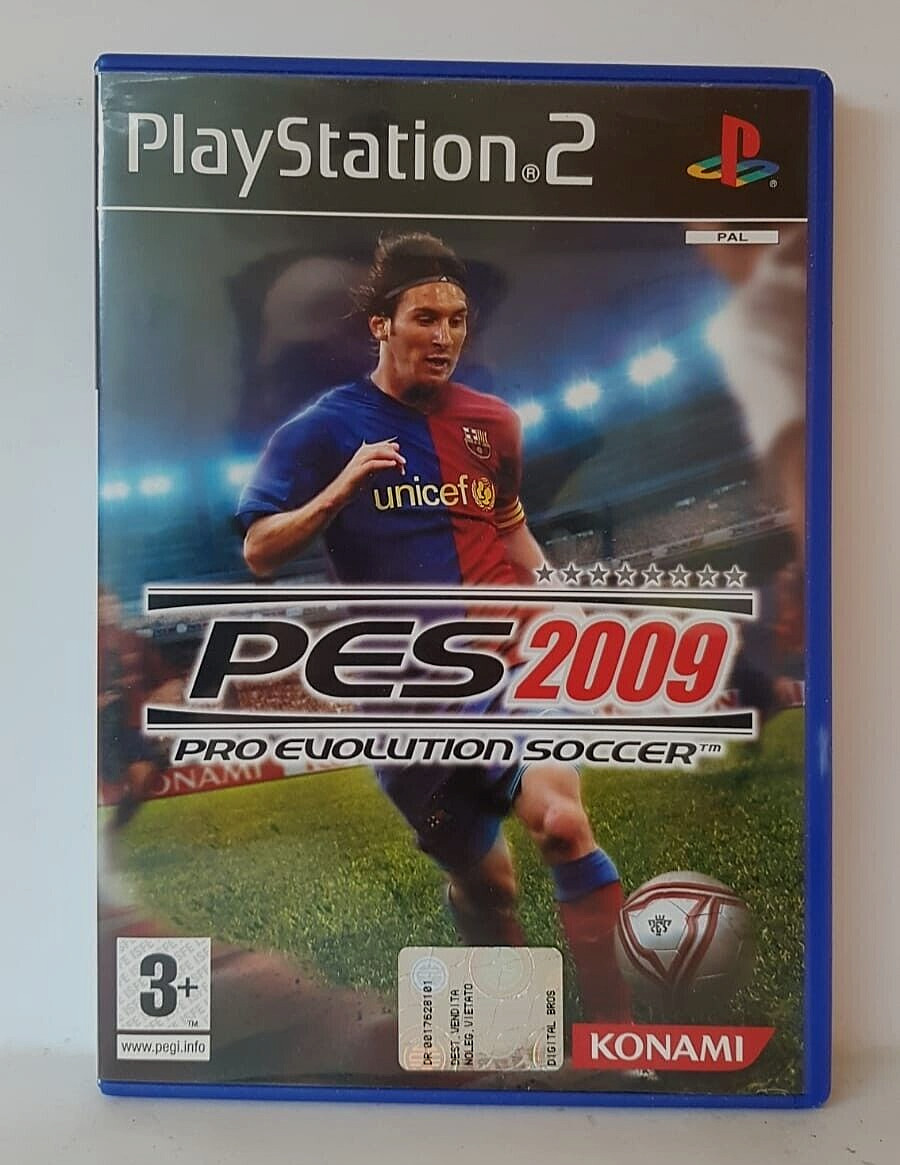 PES PRO EVOLUTION SOCCER 2009 - PLAYSTATION 2 PS2