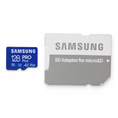 Samsung 128GB Pro Plus Micro SD Speicherkarte schnell 180MBs für 4K UHD geeignet