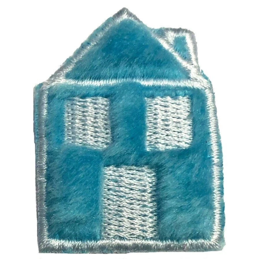 Blue House Haberdashery Patches Badges Plush Emroidered Badge Set of 6 - Image 3 of 4