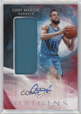 2019-20 Panini Origins Rookie Jersey Auto Red /99 Cody Martin #166 Auto 5i2