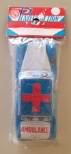 Vtg Playful Action Tin Mercedes Benz Ambulance Friction Car Unopened E2 530