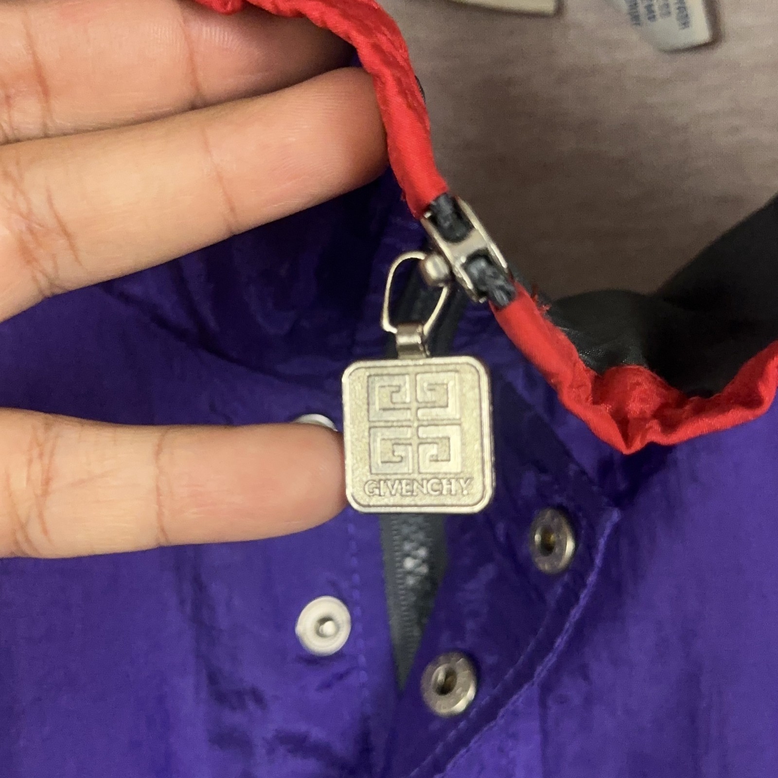 Vintage Givenchy Activewear Track Jacket Mens Size XXL Multicolor thumbnail 4