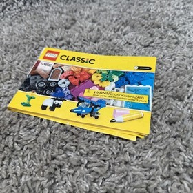 Lego Classic 10692 Instruction Manual Booklet Only No Legos