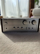 Sony TA-1630 Integrated Amplifier 2-Ch 120W Class AB Silver Wood, Japan
