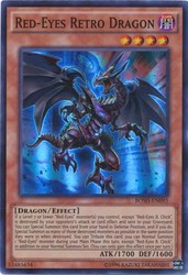 Red-Eyes Retro Dragon BOSH-EN095 Super Rare Breakers of Shadow