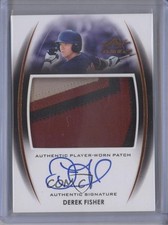 2014 Leaf Trinity Patch Auto Bronze Derek Fisher #PA-DF1 Patch Auto 0f8