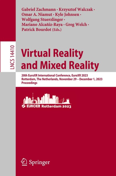 Virtual Reality And Mixed Reality Gabriel Zachmann (U. A.) Taschenbuch Xii 2023-image
