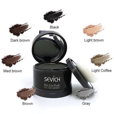 Sevich Hairline Powder 4g Hairline Shadow Powder Women Men Makeup Hair Concealer