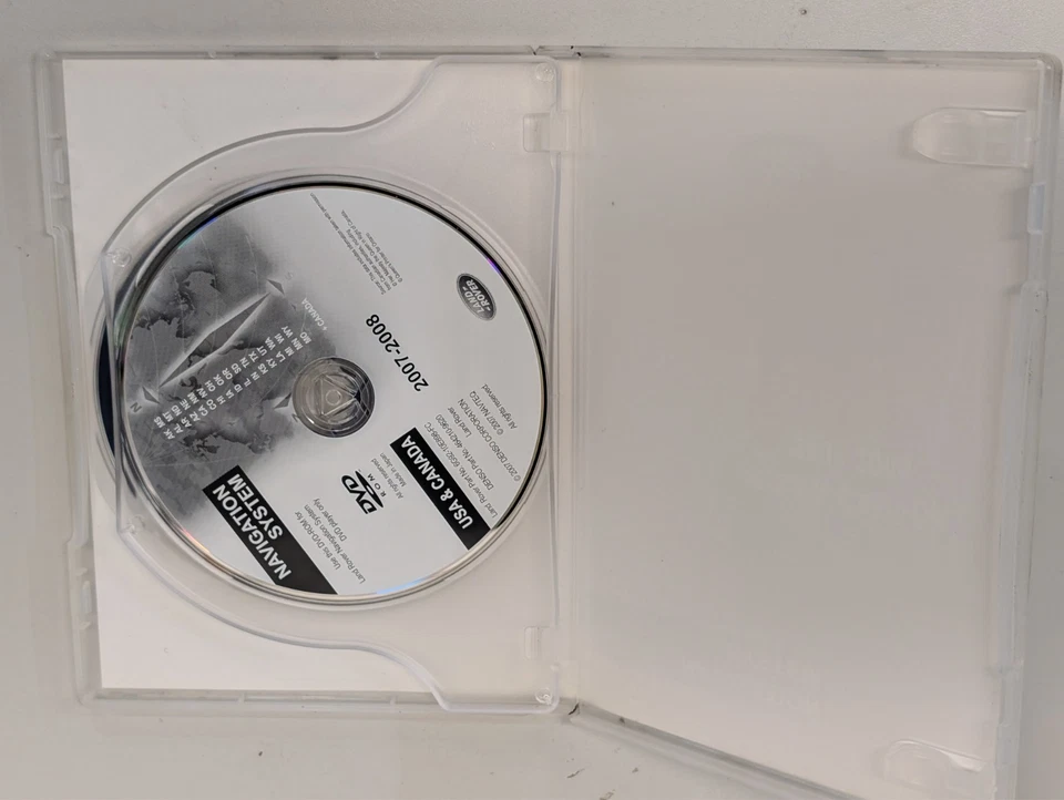 2007 2008 2009 2010 2011 Land Rover LR2 SE HSE Navigation DVD Map U.S West Disc - Image 2 of 4