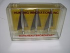 Vintage Hunting Innovations Archery Borehead Broadhead  4 blade 3 pack — photo 1