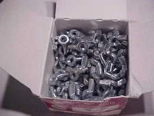 Qty 100 #8-32 Wing Nuts, Type A