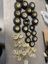 Vintage Tamiya SRB sand Scorcher Rough Rider Wheels And Tyres