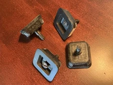 Royal Model 10 Typewriter Original Rubber Feet Set of 4 Also KMG KMM + Screws