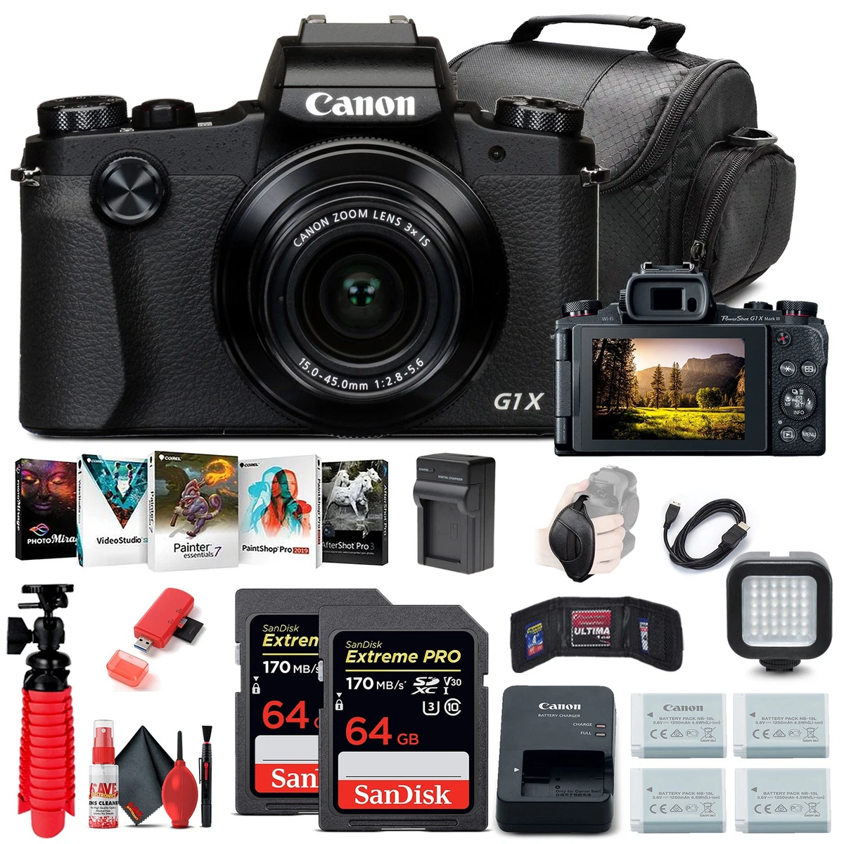 Canon PowerShot G1 X Mark III Digital Cameras for Sale - Shop New