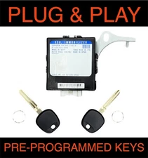2003-2007 Toyota Sequoia Immobilizer With 2 Programmed Keys Uncut Plug And Play