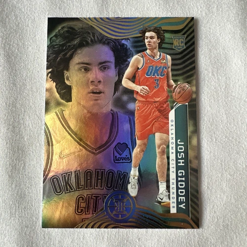 JOSH GIDDEY 2021-22 ILLUSIONS #156 RC ROOKIE CARD OKC THUNDER NBA