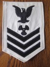 "1943" WWII ERA, U.S. NAVY MACHINIST'S MATE 1st CLASS RATE ,  NO GLOW — photo 1