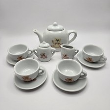Vintage Little Teddy Bear Tea Set- 11 Pieces