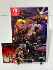 Nintendo Switch Limited Run Contra Anniversary Collection  Card NEW SEALED