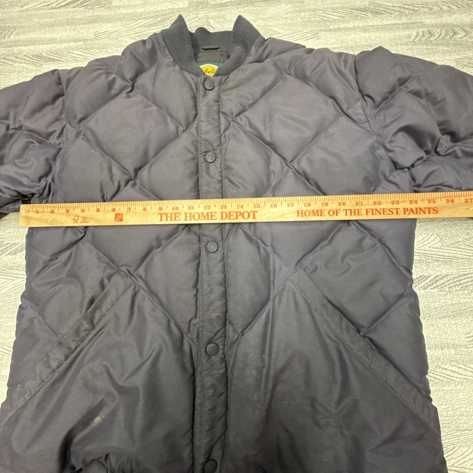 Cabelas Men's L Premier Northern Goose Down Puffer Jacket Quilted Insulated Base - Image 4 of 4