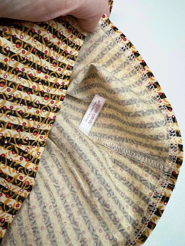 Vestido de Navidad American Girl Josefina AG PC Pantaletas Histórico Usado en Excelente Condición Foto 4 de 4