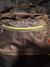 Fisher-Price Fastfinder Messenger Diaper Bag Brown Green