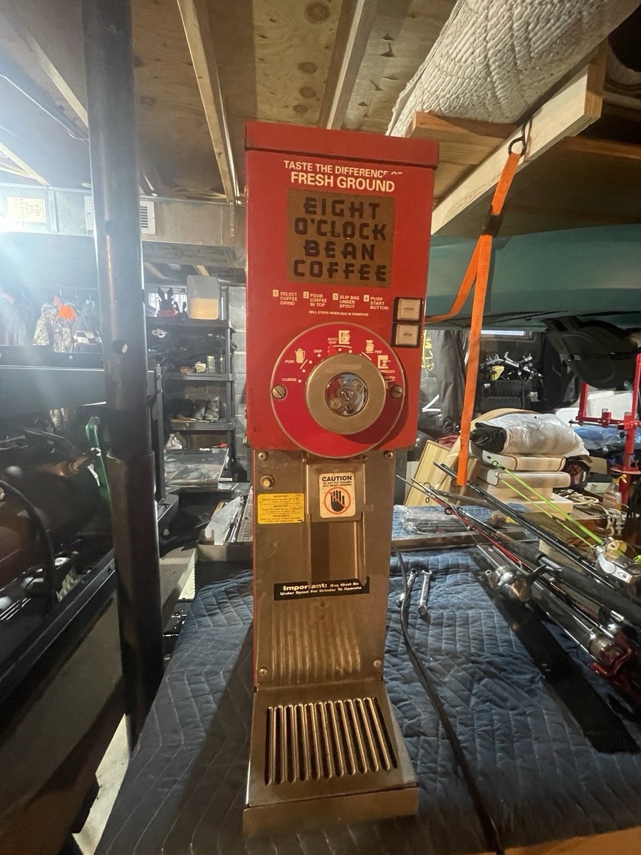 Grindmaster 875 Bulk Bean Commercial 3lb Coffee Grinder Red Eight
