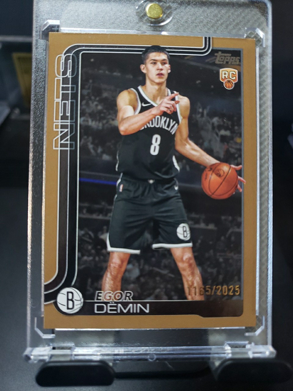 2025-26 Topps - Egor Demin #208 Gold /2025 (RC)