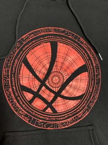 Doctor Strange Small Hoodie Black Multiverse Of Madness Movie Promo