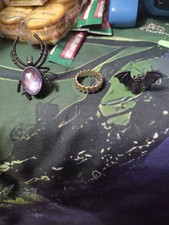 Hey Spider Ring Small Pinky Goldy Ring For A Girl Or A Young Lady In A Bat Ring