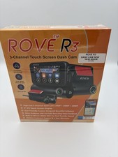 ROVE R3 Dash Cam 3-Channel Touch Screen Car Dash Camera New Factory Sealed