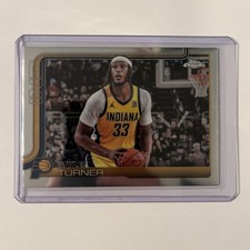 2025-26 Topps Chrome Basketball Myles Turner #29 Code#CMP000000 Indiana Pacers