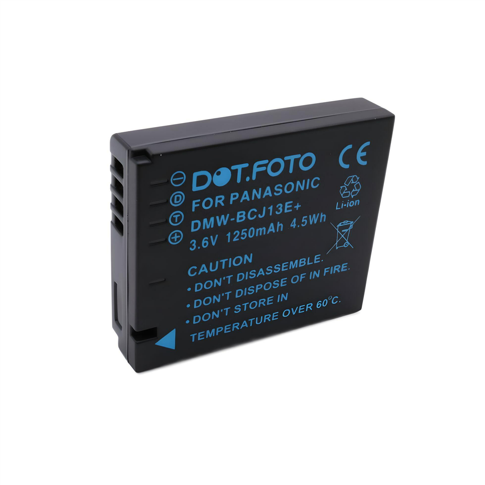 DMW-BCJ13 1250mAh Premium Battery for Panasonic Lumix DMC-LX5, DMC-LX7 **NEW**