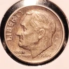 1964 P Silver Roosevelt Dime