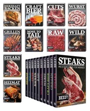 BEEF! Kochbücher, alle 10 Bücher im Set, NE...