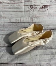 Russian Pointe Brava Pointe Shoe Pink Satin Ballet Size 42 w2 v2 MHF Dolce