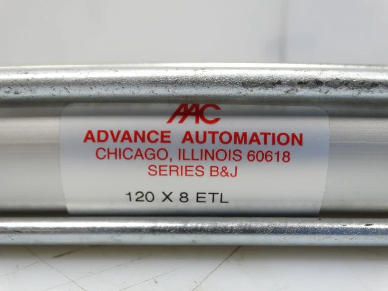 ADVANCE AUTOMATION CYLINDERS 120 X 8 ETL PNEUMATIC CYLINDER - Image 3 of 3