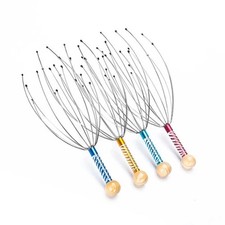 Head Massager Scratcher Neck Massage Scalp Relax Calm Stress Relief Octopus