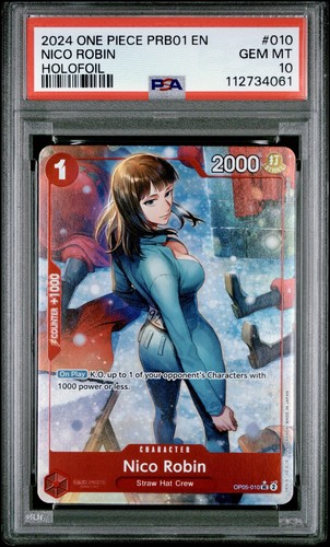Nico Robin (Full Art) graded PSA 10 for sale on eBay