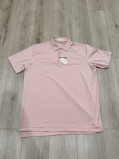 NWT Peter Millar Summer Comfort Performance Golf Polo Striped Casual Men XL