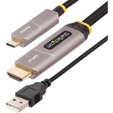 StarTech 50ft (15m) USB-C to HDMI 2.0 Active Optical Cable 146B-USBC-HDMI4K-AOC