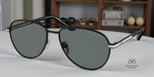 PRADA PR A54S 1BO5Z1 Matte Black Dark Grey Polar Polarized 60mm Men's Sunglasses